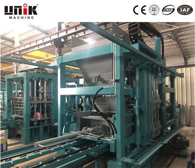 Permeable Blockmaschine