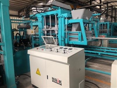 Beton-Hohlblock-Herstellungsmaschine Indien