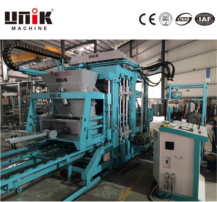 Interlock-Ziegelmaschine für Beton